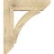 Ekena Millwork Thorton Slat Rough Sawn Bracket w/ Offset Brace, Douglas Fir, 8"W x 28"D x 32"H BKT0806X28X32THR06RDF - alternate 3